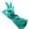 Buy Reusable Gloves With Flock Lining - Nitrile - Green