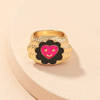 Ring - Pink Heart - Single Piece - Juju Joy Online