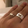 Shop Ring Set - Butterfly - Set Of 2