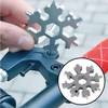 Screw Driver - 18 In 1 - Snow Flake - Silver - Assorted - Single Piece Online
