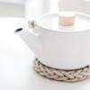 Gift Serving Platter Trivet - Rope Knitted - Single Piece