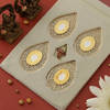 Gift Set of 4 Festive Silver Coins
