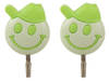 Gift Smiley Hooks With Cap - Set Of 2 - Assorted