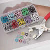 Shop Snap Button Box With Fastener - Assorted - Single Piece