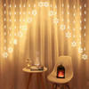 Snowflake LED Curtain Lights - Assorted - Single Piece Online