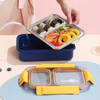Shop Spill-Proof 2 Grid Lunch Box - Assorted - Single Piece