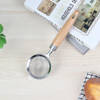 Stainless Steel Filter Spoon With Wooden Handle - Assorted - Single Piece Online
