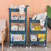 Buy Storage Rack On Wheels - 3 Tier - Assorted - Single Piece
