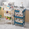 Shop Storage Rack On Wheels - 3 Tier - Assorted - Single Piece