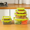 Gift Stretchable Silicone Lid Food Storage Box - Assorted - Set Of 6