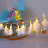 Gift String Lights - Feather - White - 2m