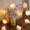 Gift String Lights - Rose - Warm White - Big Rose - 2m