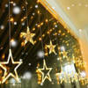Buy String Lights - Star Curtain - Assorted - 3m