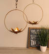 Tealight Holder - Round Flower - Set Of 2 Online