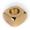 Shop Tealight Holder - Solid Gold - Square - Single Piece