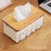 Shop Tissue Box - Transparent - Teddy Bear - Single Piece