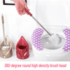 Toilet Cleaning Brush - Metallic Colors - Single Piece Online