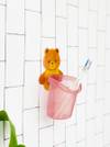 Gift Tooth Brush Holder - Self Adhesive - Bear - Single piece
