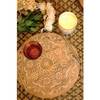 Tray - Etched In White Antique Wood - Single Piece Online