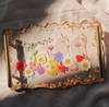 Gift Tray - Floral Garden - Resin - Single Piece