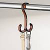 Twin Hook Hanger - Brown Online