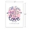 Shop Valentines Day Greeting Card - All You Need Is Love