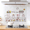Gift Waterproof Tile Wall Sticker - Assorted - Single Piece