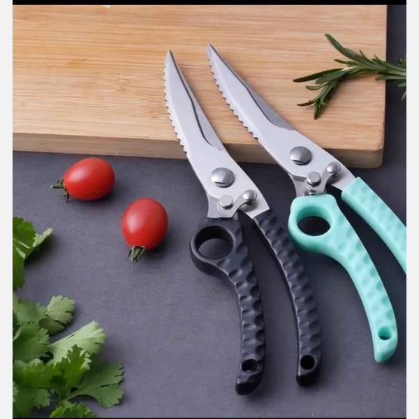 2 In 1 Knife And Scissors - Assorted - Single Piece