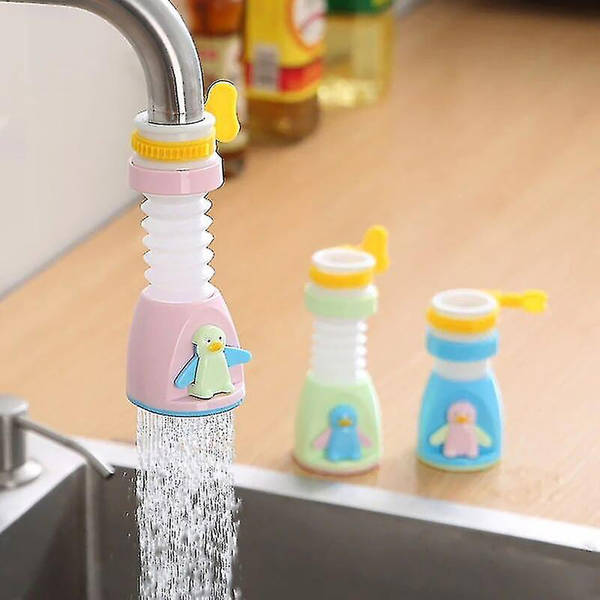 Anti-Splash Sink Faucet Extender - Assorted - Single Piece