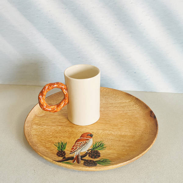 Bagel Ceramic Mug - Assorted - Single Piece