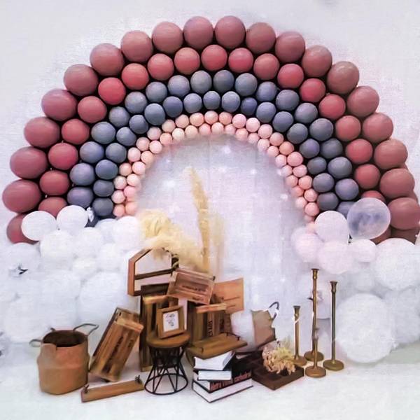 Balloons - Shades Of Brown - Set Of 142