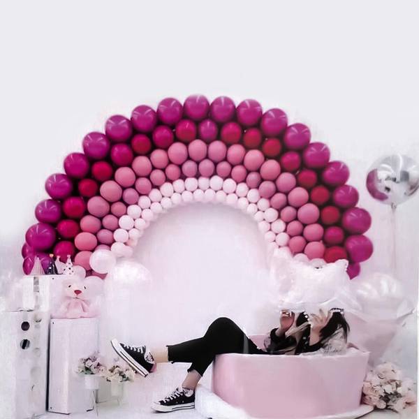 Balloons - Shades Of Purple - Set Of 100