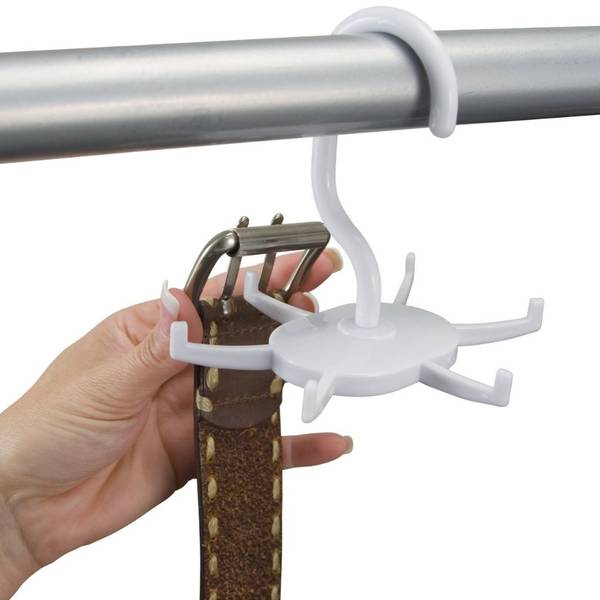 Belt Hanger - White