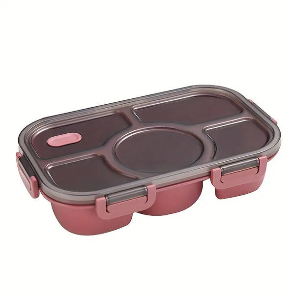 Bento Lunch Box - 5 Slots - Single Piece