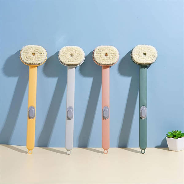 Body Brush With Liquid Container - Assorted - Single Piece