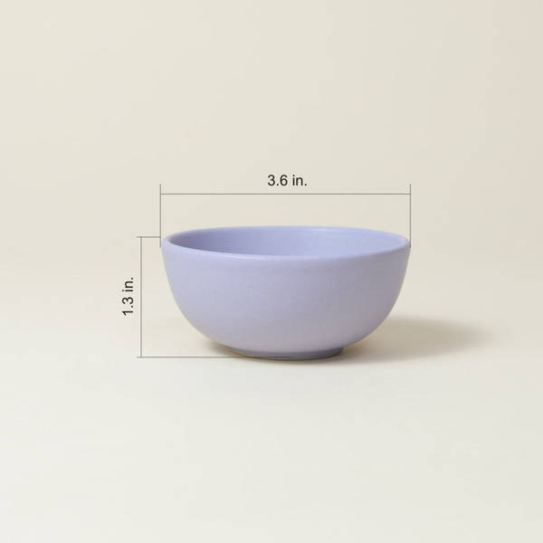 Bowl - Ceramic - Purple - Set Of 2
