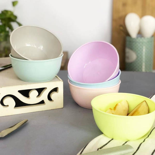 Bowls - Multi Color - Set Of 6