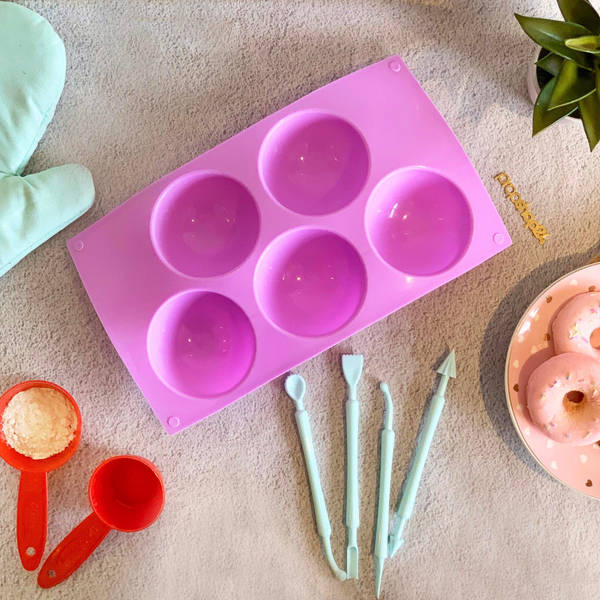 Cake Mould - Round - Brown