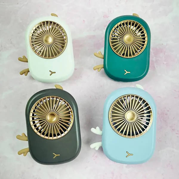 Camera Shaped Mini Fan - Rechargeable - Assorted - Single Piece
