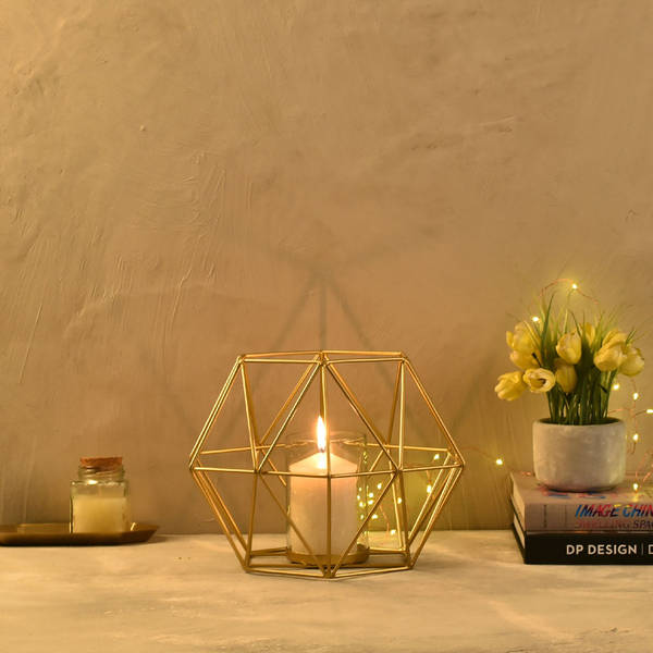 Candle Stand - Hexa - Medium