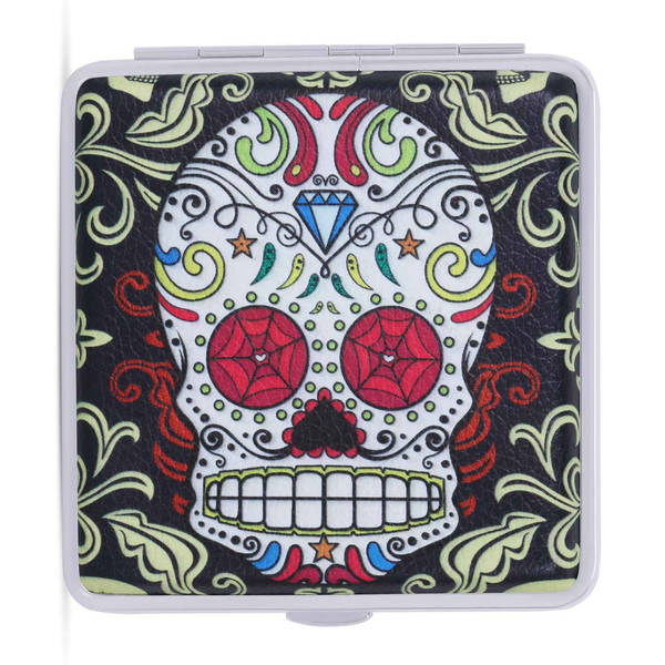 Cigarette Case - Skull - Single Piece