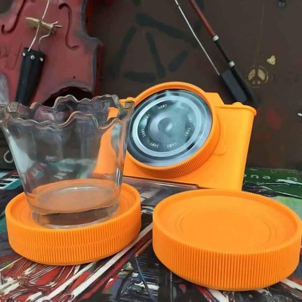 Coaster - Camera Lens - Set Of 6