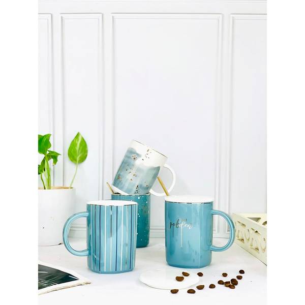 Coffee Mug - Powder Blue - Ceramic - 300ml - Single Piece