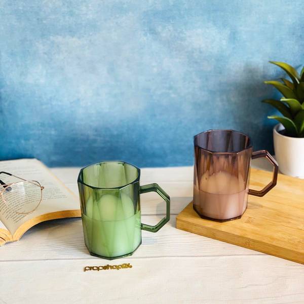 Coffee Mug - Transparent - Coloured - Single Piece