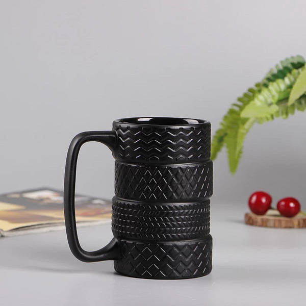 Coffee Mug - Tyre - Ceramic - Single Piece