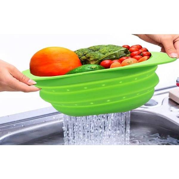 Collapsible Strainer Colander - Silicone - Single Piece
