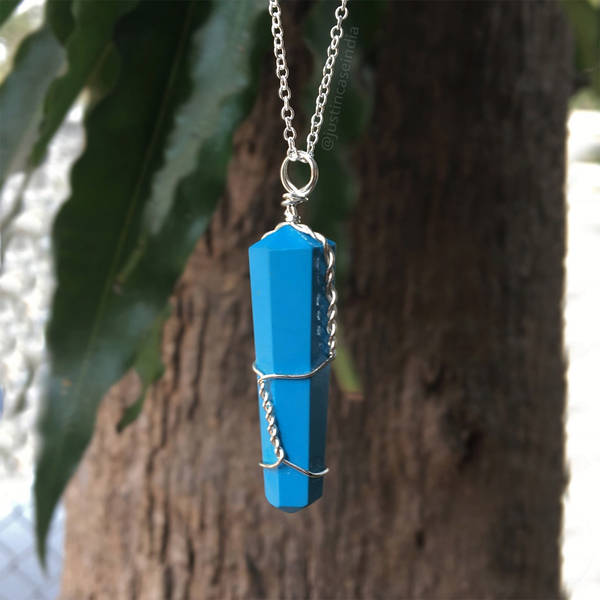 Crystal Necklace - Turquoise