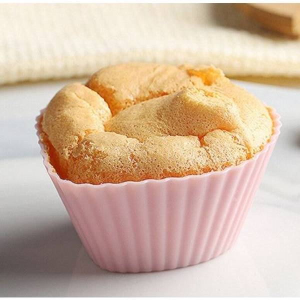 Cupcake Mould - Silicone - Assorted - Set Of 6