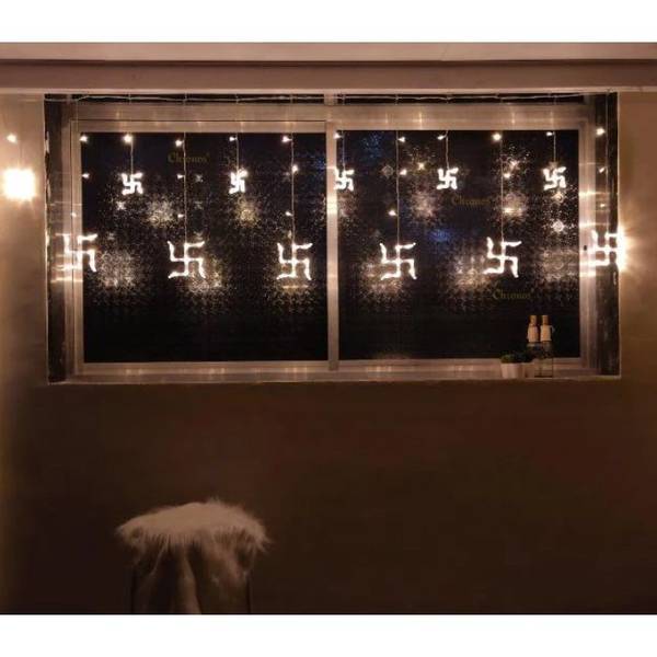 Curtain Lights - Swastik - Warm White