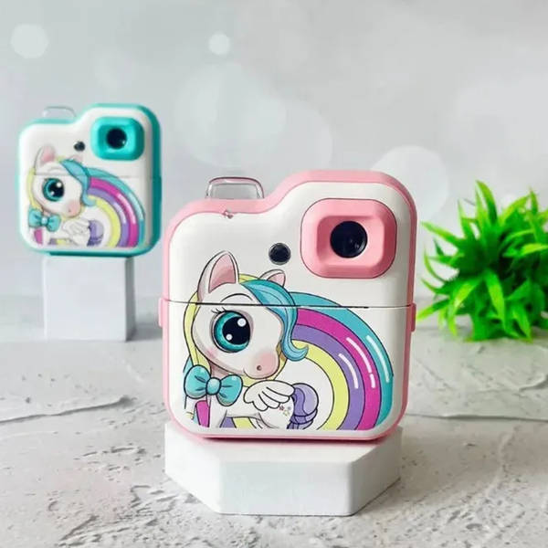 Cute Unicorn Portable Instant Digital Camera - Assorted - Single Piece